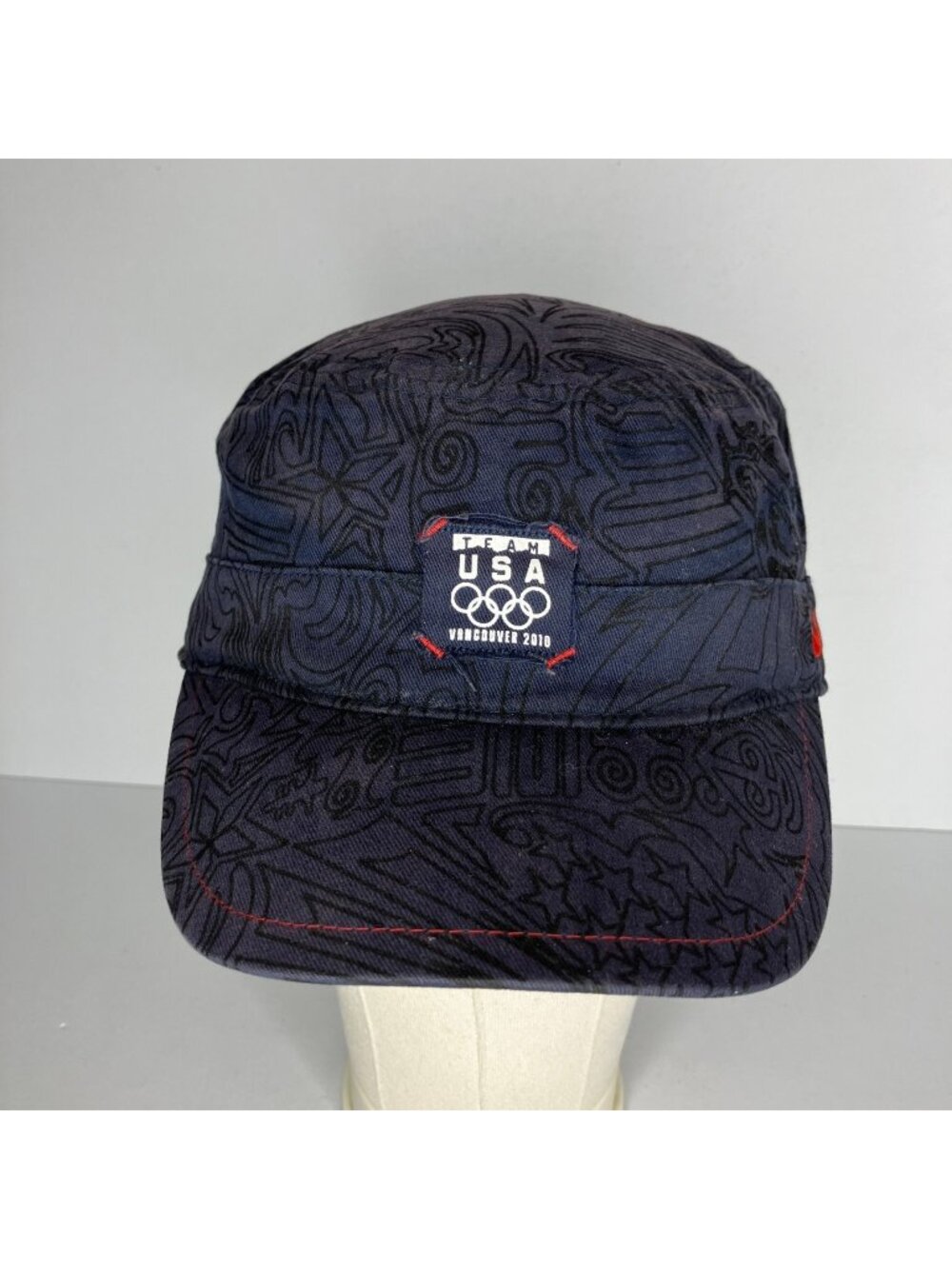 Team USA Nike Vancouver 2010 Olympics Cadet Cap Men's Adjustable Navy Blue